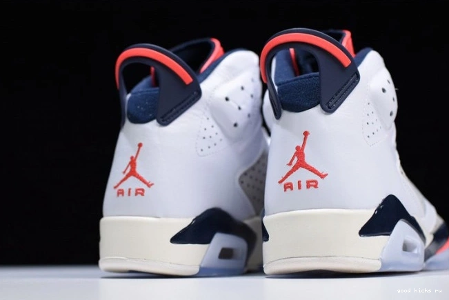 Cheap 23-Neutral Air White Retro Grey-Sail Infrared Jordan 6 384664-104 Tinker 0709